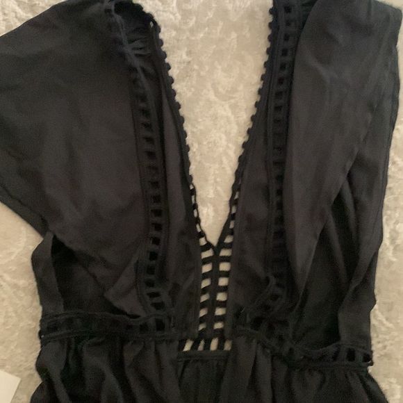 TOBI Crochet Strapped romper - Picture 5 of 9